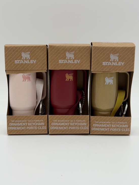Stanley Accessories - Stanley The Quencher H2.0 Tumbler Ornament Keychains | Bundle of 3